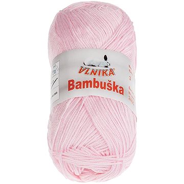 

BELLATEX Příze Bambuška 50 g - 3 světle růžová