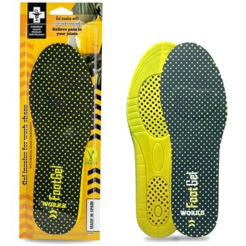 

Footgel Gelové vložky do bot WORKS s vůní - pomeranč, velikost 35-38