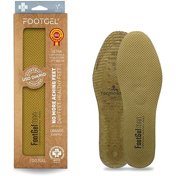 

Footgel Gelové vložky do bot WALK pánské s vůní - pomeranč, velikost 39-42