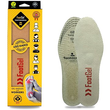 

Footgel Gelové vložky do bot PROFESIONAL s vůní - eukalyptus, velikost 35-38