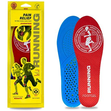

Footgel Gelové vložky do bot RUNNING s vůní - eukalyptus, velikost 35-38
