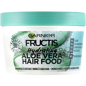 GARNIER Fructis Aloe Hair Food Mask 390ml - Hair Mask 