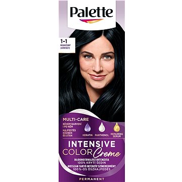 SCHWARZKOPF PALETTE Intensive Color Cream 1-1 (C1) Modročerný - Barva na vlasy