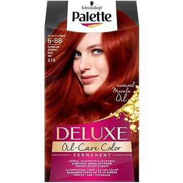 SCHWARZKOPF PALETTE Deluxe 678 Intenzivní červený 50 ml - Barva na vlasy