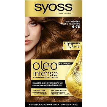 

SYOSS Oleo Intense 6-76 Teplý měděný 50 ml
