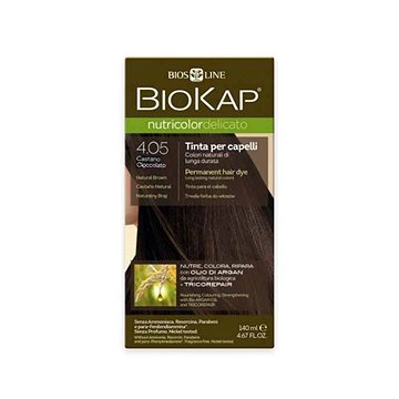 

BIOKAP Nutricolor Delicato 4.05 Chocolate Chestnut Gentle Dye 140 ml
