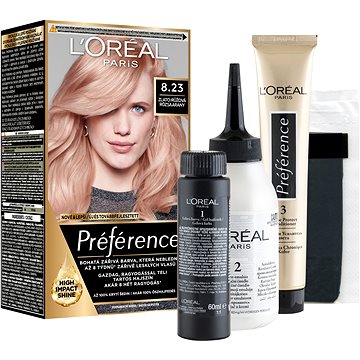 

L'ORÉAL PARIS Préférence 8.23 Zlato-růžová