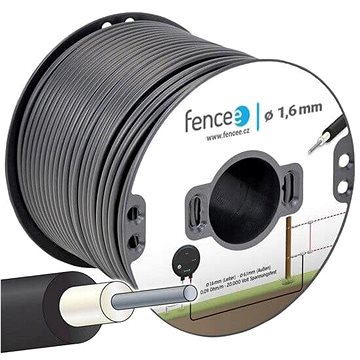 

Vysokonapěťový ocelový kabel pro elektrický ohradník - 10 m
