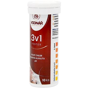

Vodnář Tester 3 v 1 SPA 10 ks