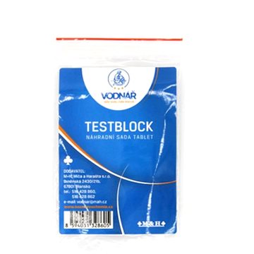 

Vodnář Testblock náhradní sada tablet