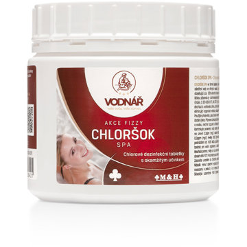 

Vodnář Akce Fizzy Chloršok Spa 0,5 kg