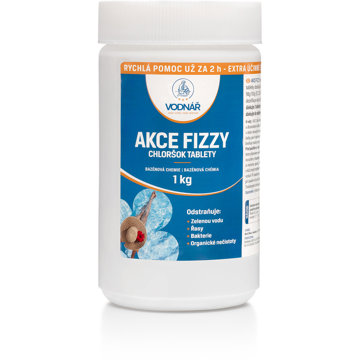 

Vodnář Akce Fizzy Chloršok Mini tablety 1 kg