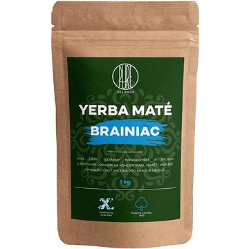 

BrainMax Pure Yerba Maté, Brainiac, 1000 g