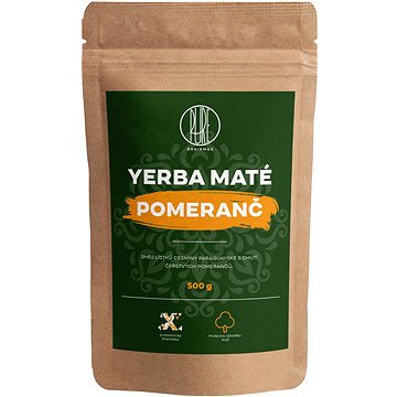 

BrainMax Pure Yerba Maté, Pomeranč, 500 g