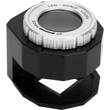

Verk 09179 Zvětšovací kapesní lupa 30x, 3 UV