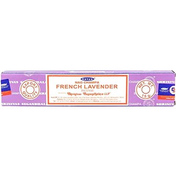 

Satya Indické vonné tyčinky Schrinivas French Lavender 15 g