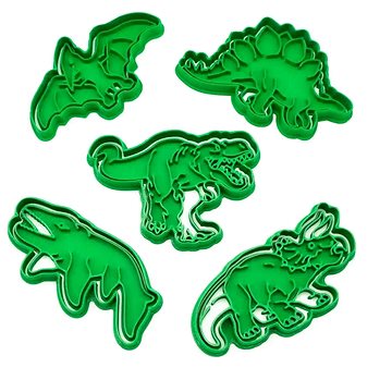 

Vykrojto Sada vykrajovátek Dinosauři 3 + razítko, 5 ks