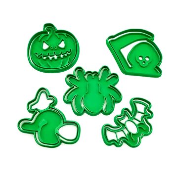 

Vykrojto Sada vykrajovátek Halloween 2 + razítko, 5 ks