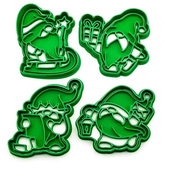 

Vykrojto Sada vykrajovátek Skřítci - vánoční + razítko, 4 ks