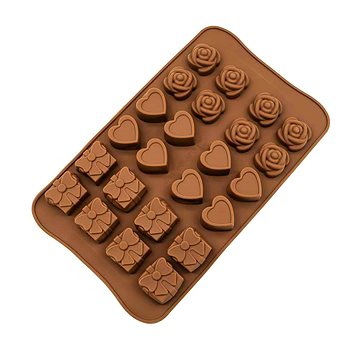 

Vykrojto Forma na čokoládu Pralinky 3v1