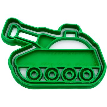 

Vykrojto Tank 80 × 55 mm, doprava