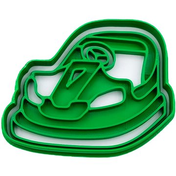 

Vykrojto Autodromové auto 80 × 67 mm, doprava