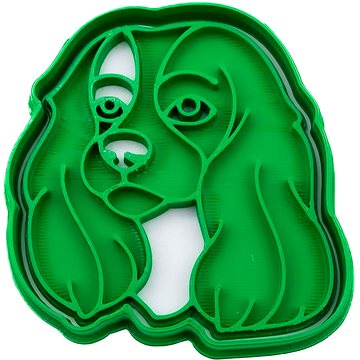 

Vykrojto King Charles španěl - hlava 76 × 80 mm, psi