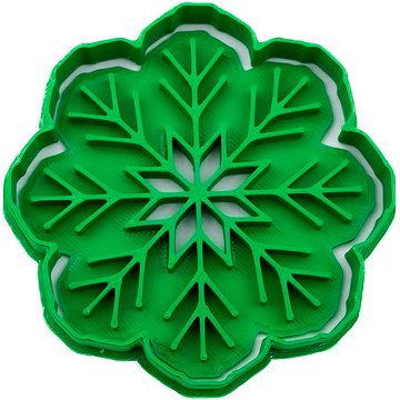 

Vykrojto Vločka 2, 79 × 79 mm, vánoční