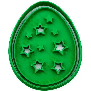 

Vykrojto Vejce 9, 62 × 76 mm, velikonoční
