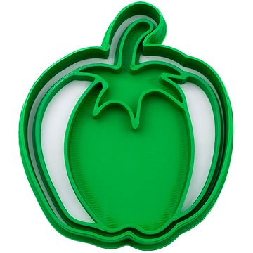 

Vykrojto Paprika 65 × 76 mm, zelenina