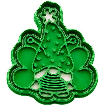 

Vykrojto Skřítek 1, 71 × 81 mm, vánoční