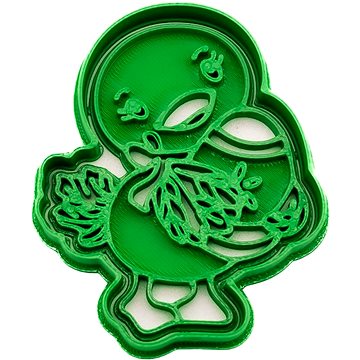 

Vykrojto Kačenka s vajíčkem 68 × 81 mm, velikonoční