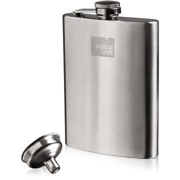 

Vacu Vin Nerezová placatka + nálevka