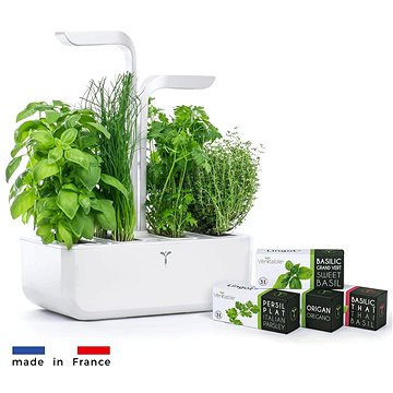 

Véritable CLASSIC - Automatický květináč, bílá + 4 bylinkové náplně