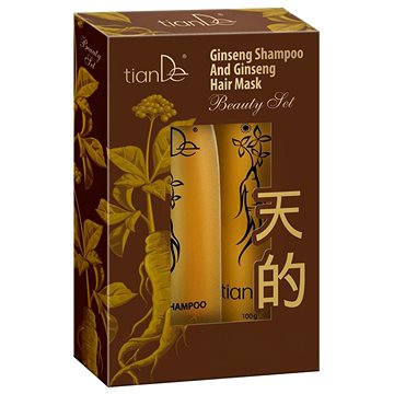 

TIANDE šampon a maska s extraktem ženšenu