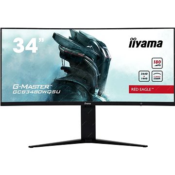 

34" iiyama G-Master GCB3480WQSU-B1 Red Eagle