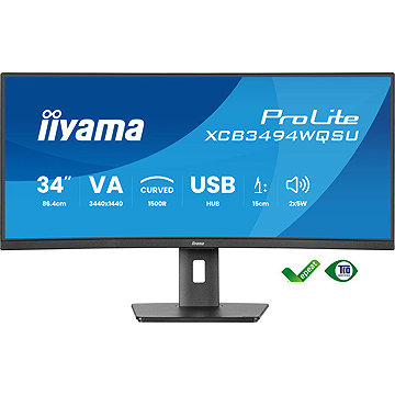

34" iiyama ProLite XCB3494WQSU-B1