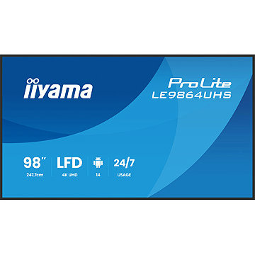 

98" iiyama ProLite LE9864UHS-B1AG