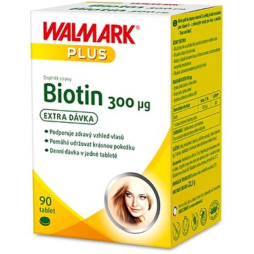 

Walmark Biotin 300 µg 90 tablet
