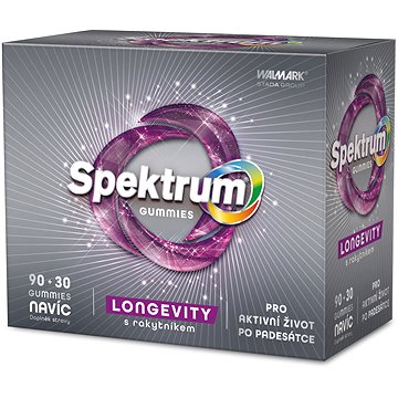 

Spektrum Gummies Longevity s rakytníkem 90+30 gummies