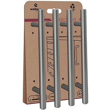 

Walteco Maxim Set úchytek 128 mm, broušený saténový nikl, 4 ks