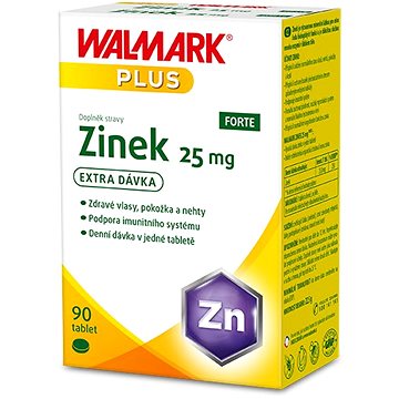 

Walmark Zinek 25 mg Forte 90 tablet