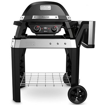 

WEBER Elektrický gril PULSE 2000 s vozíkem, Black