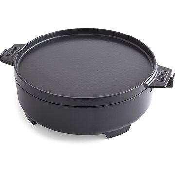 

WEBER Litinový hrnec 2 v 1