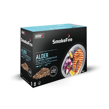 

WEBER Dřevěné přírodní pelety olše, 8 kg (vhodné pro ryby)