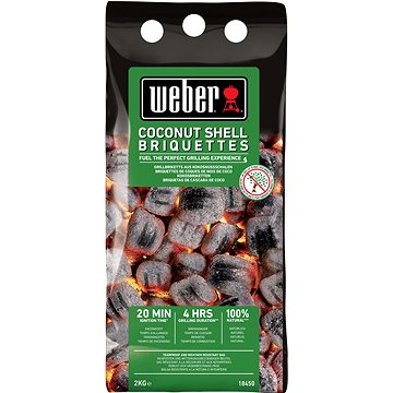

WEBER Grilovací brikety z kokosových skořápek, 2 kg