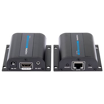 

PremiumCord HDMI extender na 60m přes jeden kabel Cat6/Cat6a/Cat7