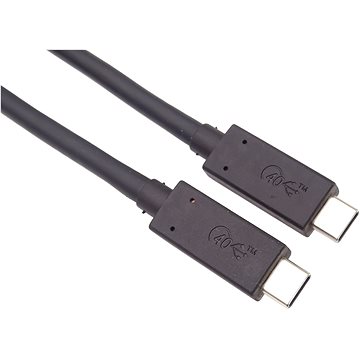 PremiumCord USB4  40Gbps 8K@60Hz kabel s konektory USB-C, Thunderbolt 3 délka: 0,5m - Datový kabel