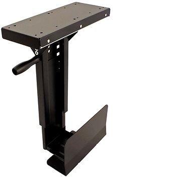 

Roline Držák slim PC pod desku stolu, otočný, černý, 10kg