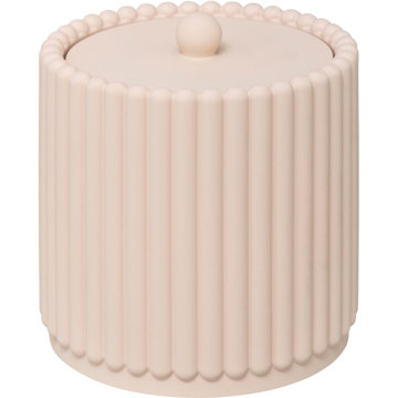 

5five Dóza na vatové tamponky BONBON, 10 cm, růžová